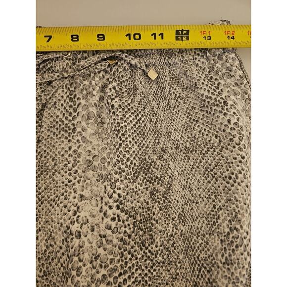 CALVIN KLEIN Snake Print Wide Leg Lined Pants Size XS - Picture 7 of 10